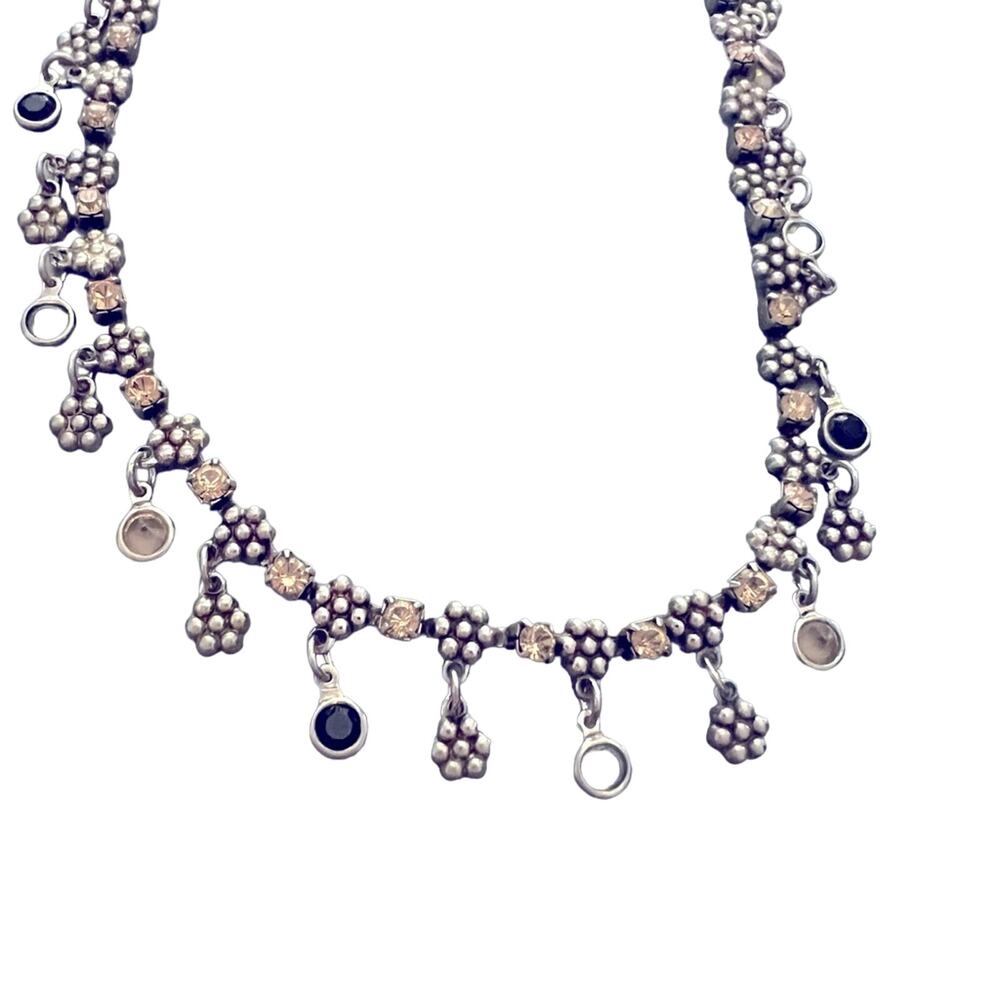 Sorrelli Crystal Silver Tone Necklace